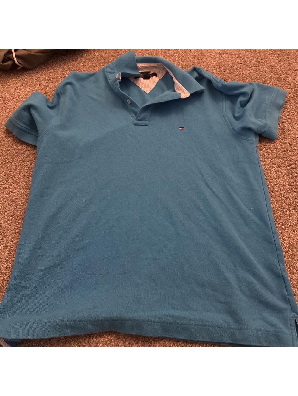Tommy Hilfiger Men's Blue Polo-shirt